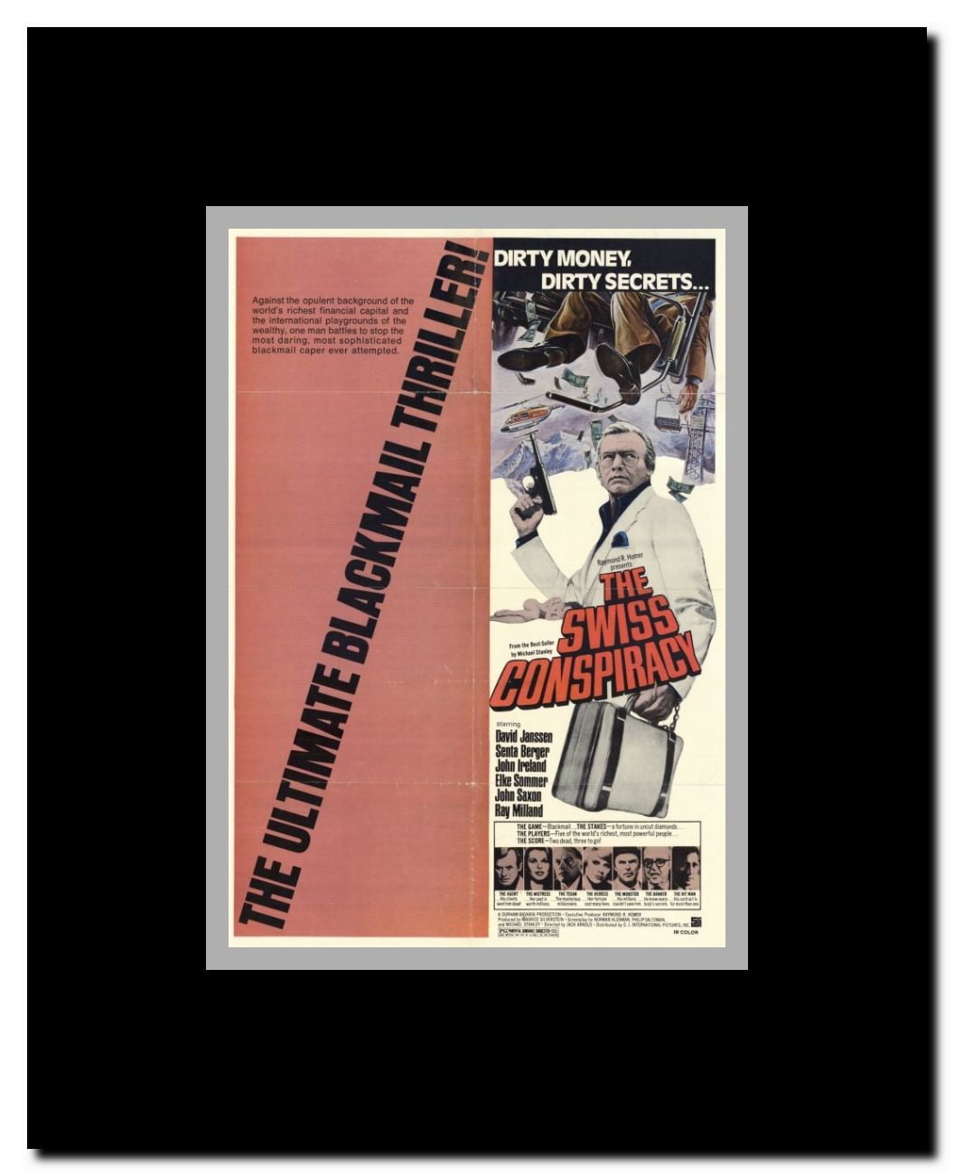 Swiss Conspiracy Framed Movie Poster