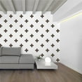 thumbnail image 1 of Swiss Cross Pattern Plus Sign Design Wall Decal Stickers, 1 of 4