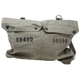 thumbnail image 1 of Swiss Crossbody Bag, Bike Bag, Messenger Bag, 100% Salt & Pepper Cotton Canvas, Carrying Strap, Made in Switzerland, Large, 1 of 2