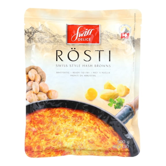 Swiss Delice  17.6 oz Swiss Style Hash Browns Roesti - Case of 10