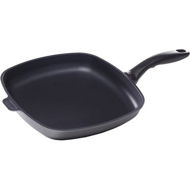 Swiss Diamond 11" Square Grill Pan - 5.3 Quart Nonstick Saute Pan (Oven & Dishwasher Safe)