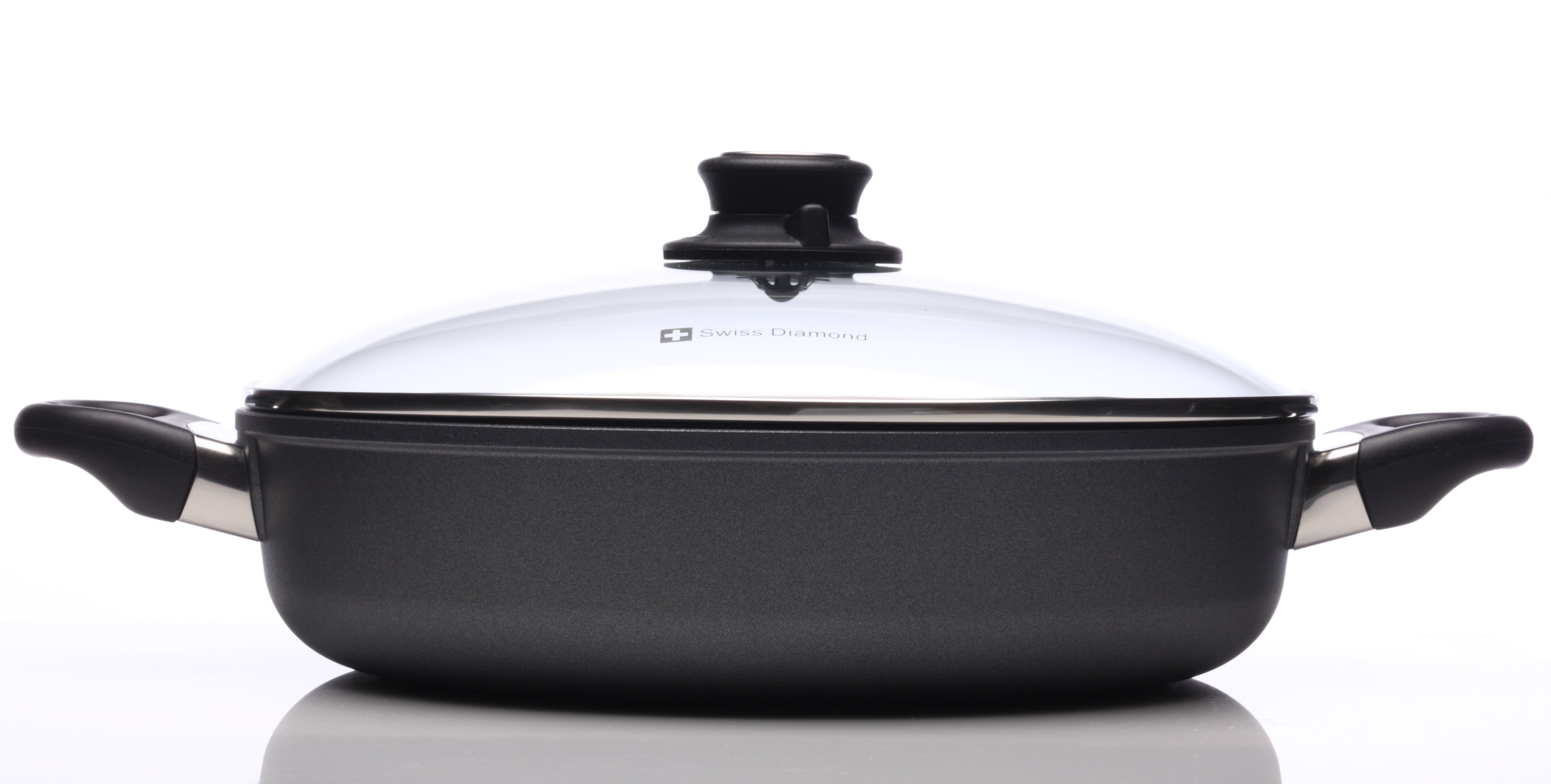 Swiss Diamond Sauteuse with Lid - Thumbnail 2