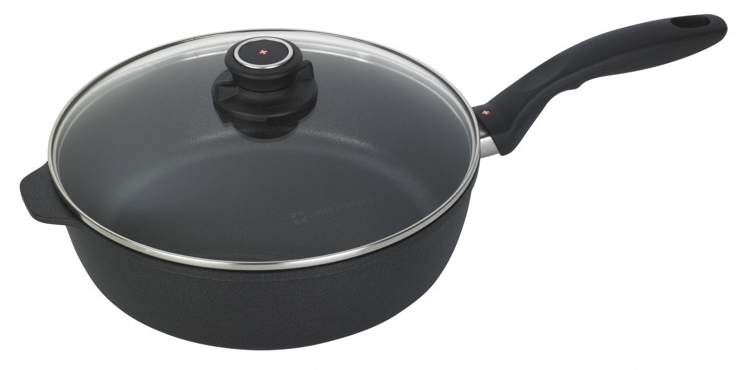 Swiss Diamond HD Sauté Pan with Lid - Thumbnail 2