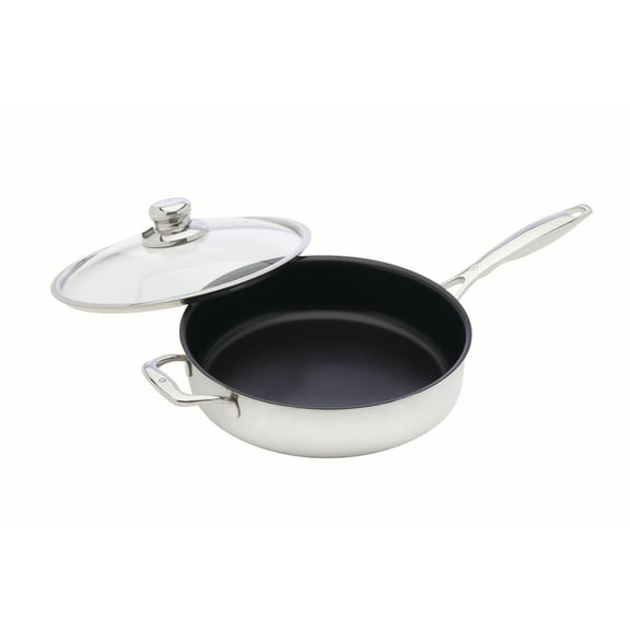 Swiss Diamond 4.2 qt (11") Nonstick Clad Saut Pan w/Lid