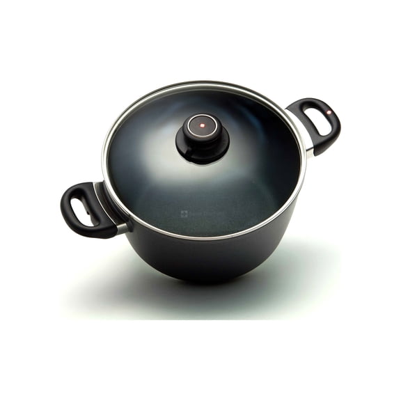 Swiss Diamond 5.5 qt (9.5") Nonstick Induction Soup Pot w/Lid | HD Classic