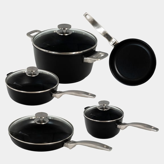 Swiss Diamond CHD 10 Piece Nonstick Cookware Set