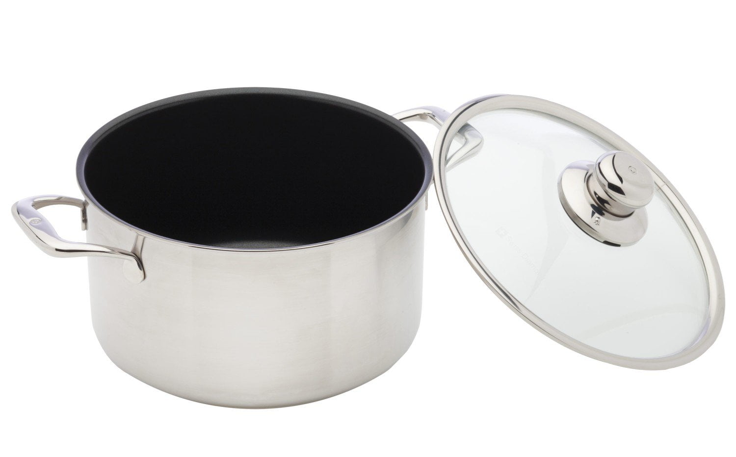 Prestige 6.2 qt Stainless Steel Non-Stick Dutch Oven with Glass Lid