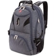thumbnail image 1 of Swiss Gear Wenger Polyester 5977 ScanSmart Laptop Backpack, 17 inch, Grey, 1 of 4