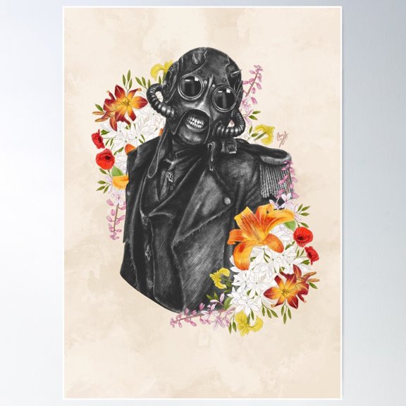Swiss Ghoul Poster Wall Art, Modern Wall Decor For Living Room Bedroom, 8x12 UNFRAMED