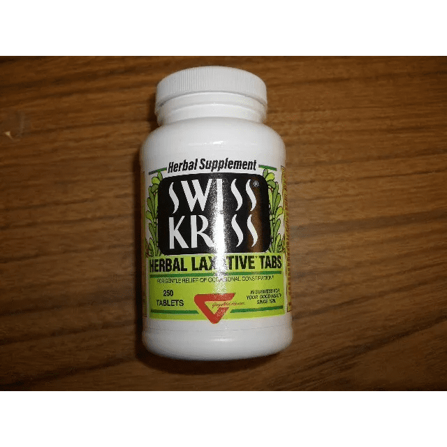 Swiss Kriss Herbal Laxative 250 Tablets