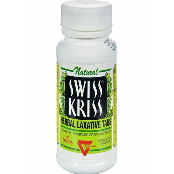 Swiss Kriss Herbal Laxative Tablets 120 ea