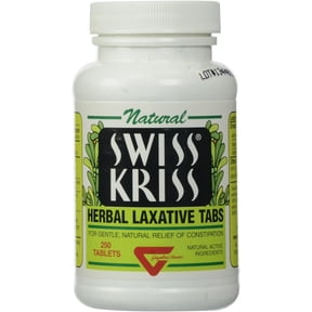Swiss Kriss Herbal Laxative Tabs 250 Tabs