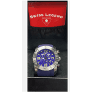 Swiss Legend Men's Commander Analog Display Quartz Watch, Purple 10067-011