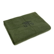 Swiss Link Military Surplus US Army Medical Classic Wool Blanket