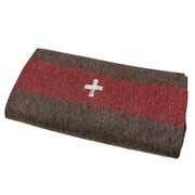 Swiss Link Swiss Army Reproduction 60 x 84 Inch Wool Blanket