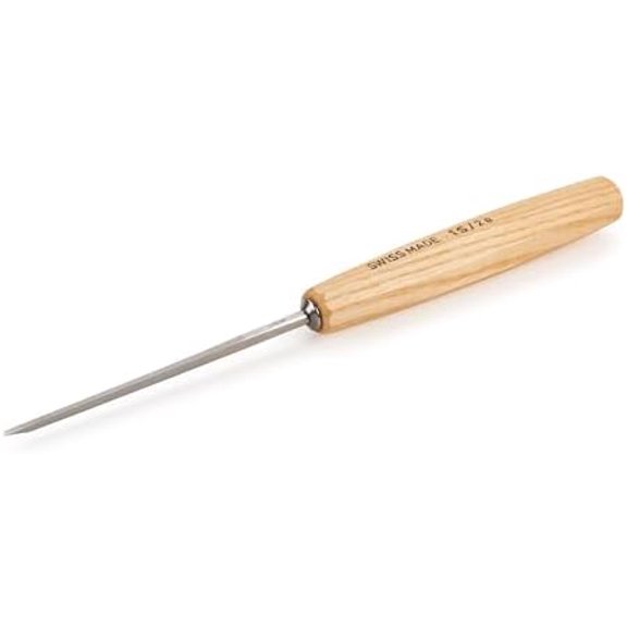 Swiss Made 2Mm #1 Sweep Skew-Cut Chisel - Single Bevel$$Tools & Hardware Other