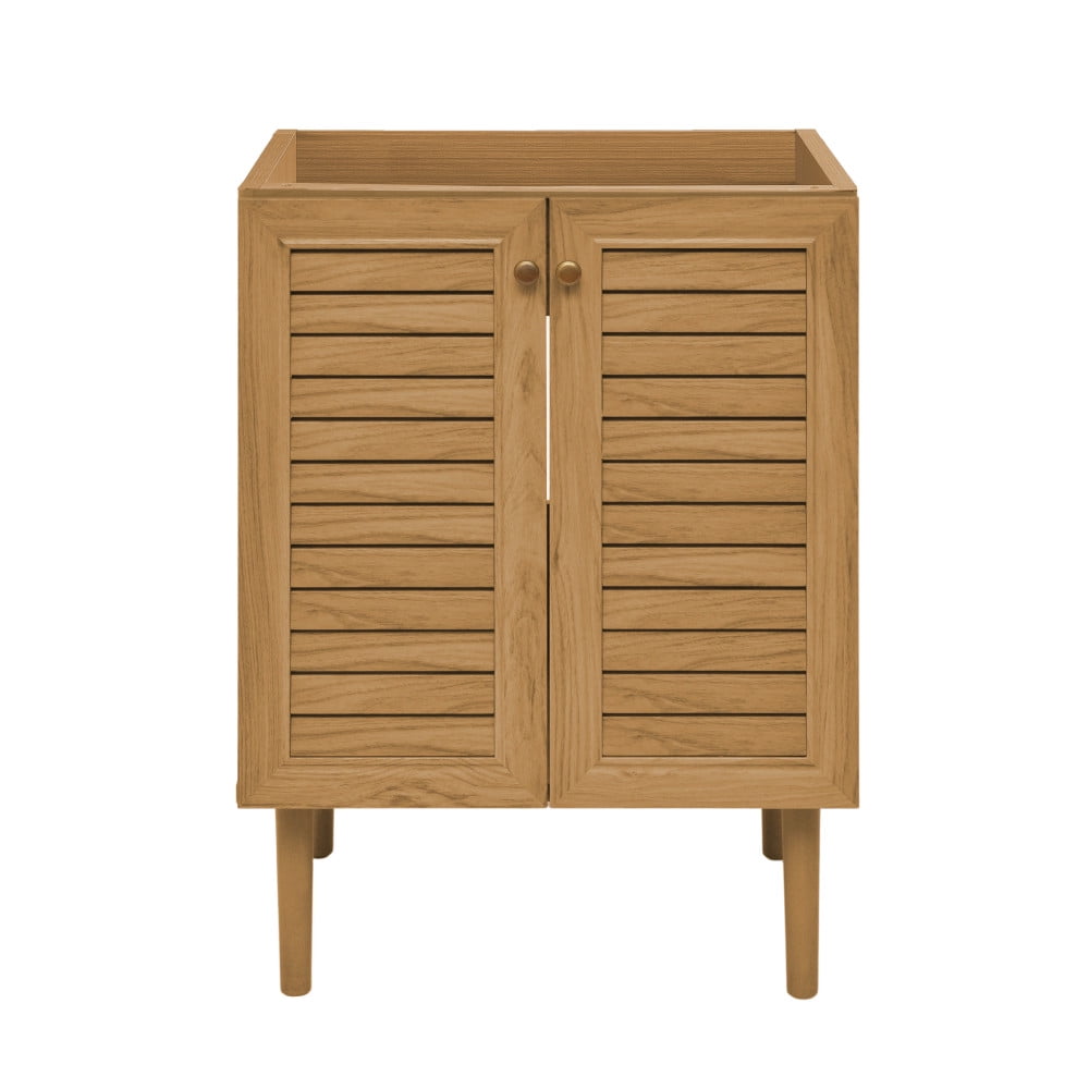 Bron 24" Oak Freestanding Bathroom Vanity Cabinet