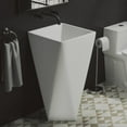 thumbnail image 1 of Brusque One-Piece Pedestal Sink, 1 of 11