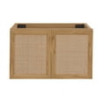 thumbnail image 1 of Classe 36" Wall-Mounted Bathroom Vanity in Oak-Cabinet Only, 1 of 3