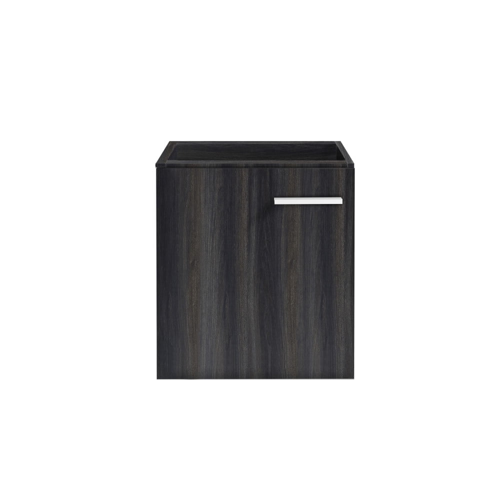 Colmer 24" Black Walnut Wall-Mount Bathroom Vanity Cabinet