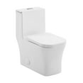 thumbnail image 1 of Swiss Madison Concorde One-Piece Square Toilet, 14" Rough-In 1.1/1.6 gpf, 1 of 5