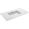 thumbnail image 1 of Swiss Madison Glossy White 37-inch Bathroom Vanity Top, 1 of 4