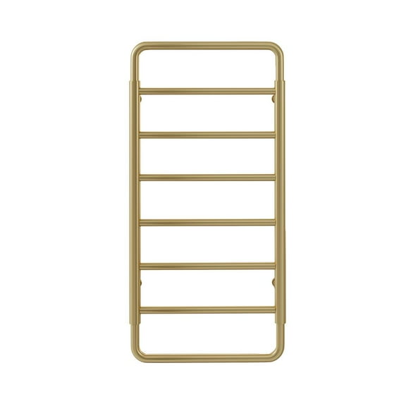 Swiss Madison Ivy 8-Bar Electric Towel Warmer in Brushed Gold