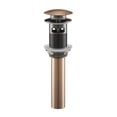 thumbnail image 1 of Swiss Madison Residential Pop Up Sink Drain 1.75 in Bronze, 1 of 3
