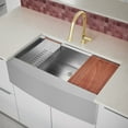 thumbnail image 1 of Swiss Madison Rivage 36 x 22 Single Basin Apron Kitchen Workstation Sink, 1 of 22