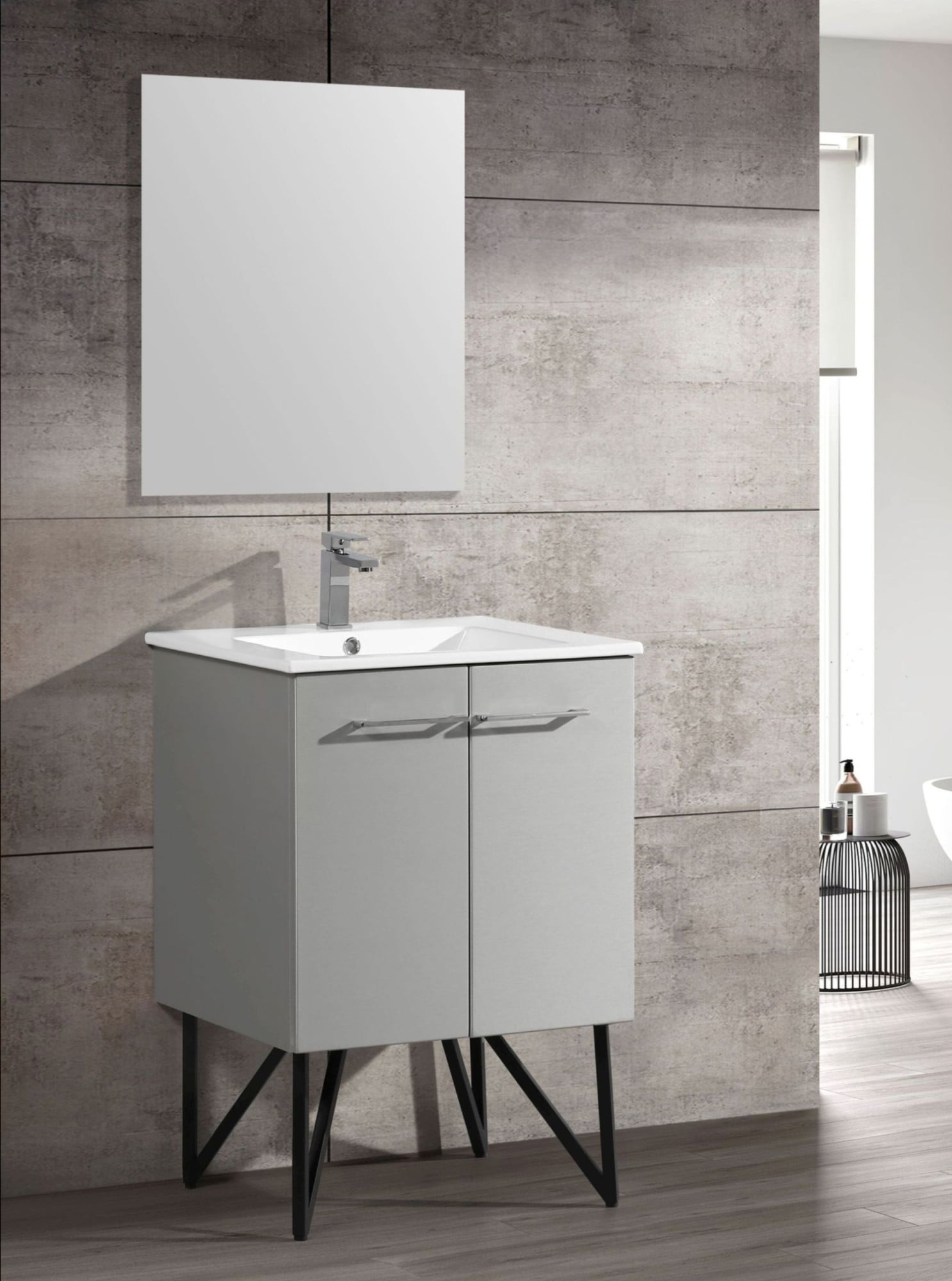 Vanity Units, standing or wall-mounted