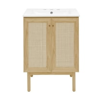 Swiss Madison Sm-Bv662-3 Classe 32" Free Standing Single Basin Vanity Set - Natural Oak /