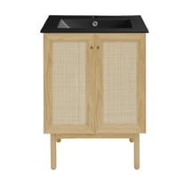 Swiss Madison Sm-Bv662 Classe 24" Free Standing Single Basin Vanity Set - Natural Oak /