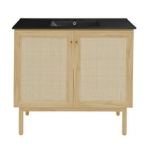 Swiss Madison Sm-Bv663-3 Classe 37" Free Standing Single Basin Vanity Set - Natural Oak /