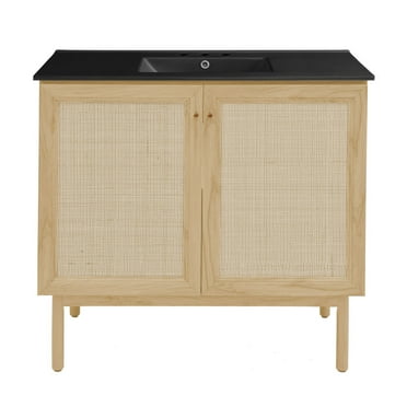 Swiss Madison Sm-Bv663-3 Classe 37" Free Standing Single Basin Vanity Set - Natural Oak /