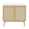 thumbnail image 1 of Swiss Madison SM-BV663NO-3 Classe 36" Free Standing Single Basin Vanity Set - Natural Oak, 1 of 6