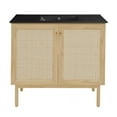 thumbnail image 1 of Swiss Madison SM-BV663NOMB Classe 36" Free Standing Single Basin Vanity Set - Natural Oak, 1 of 7