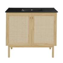 Swiss Madison Sm-Bv663 Classe 37" Free Standing Single Basin Vanity Set - Natural Oak /