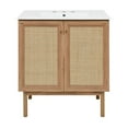 thumbnail image 1 of Swiss Madison SM-BV664-3 Classe 30" Free Standing Single Basin Vanity Set - Golden Oak /, 1 of 6