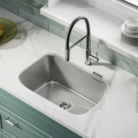 Toulouse 27 x 18 Stainless Steel, Single Basin, Undermount Kitchen Sink