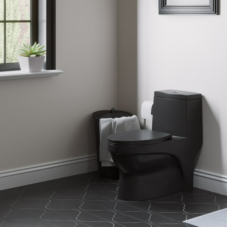 Swiss Madison Virage One Piece Elongated Ceramic Toilet Vortex