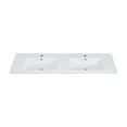 thumbnail image 1 of Swiss Madison White 18.13 inch x 59.06 inch x 7.44 inch Bathroom Vanity Top, 1 of 7