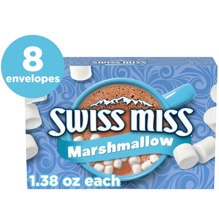 Swiss Miss, Hot Cocoa Packets, 8-Count, With Mini Marshmallows