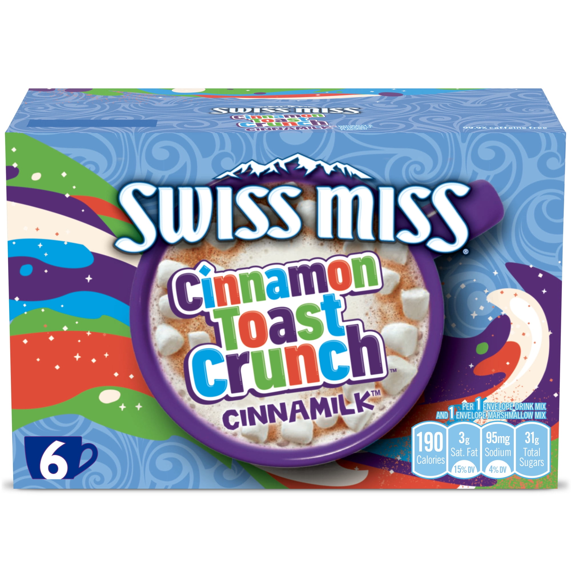 Swiss Miss Hot Chocolate Cinnamilk Flavored Drink Mix with