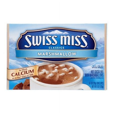 Swiss Miss Classics Hot Cocoa Mix Marshmallow - 6 CT