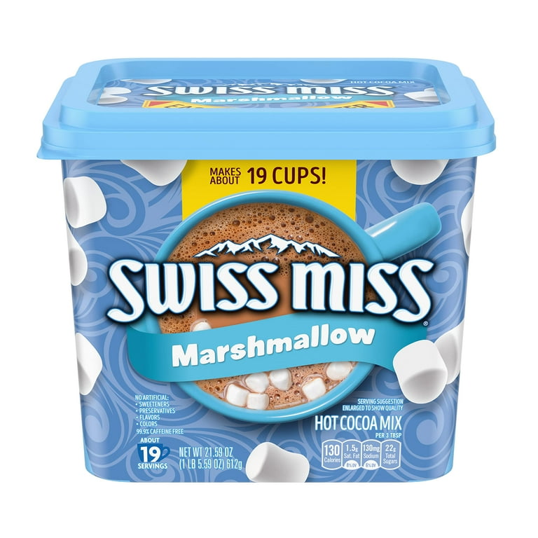 Swiss Miss Hot Cocoa Drink Mix, Milk Chocolate with Marshmallows