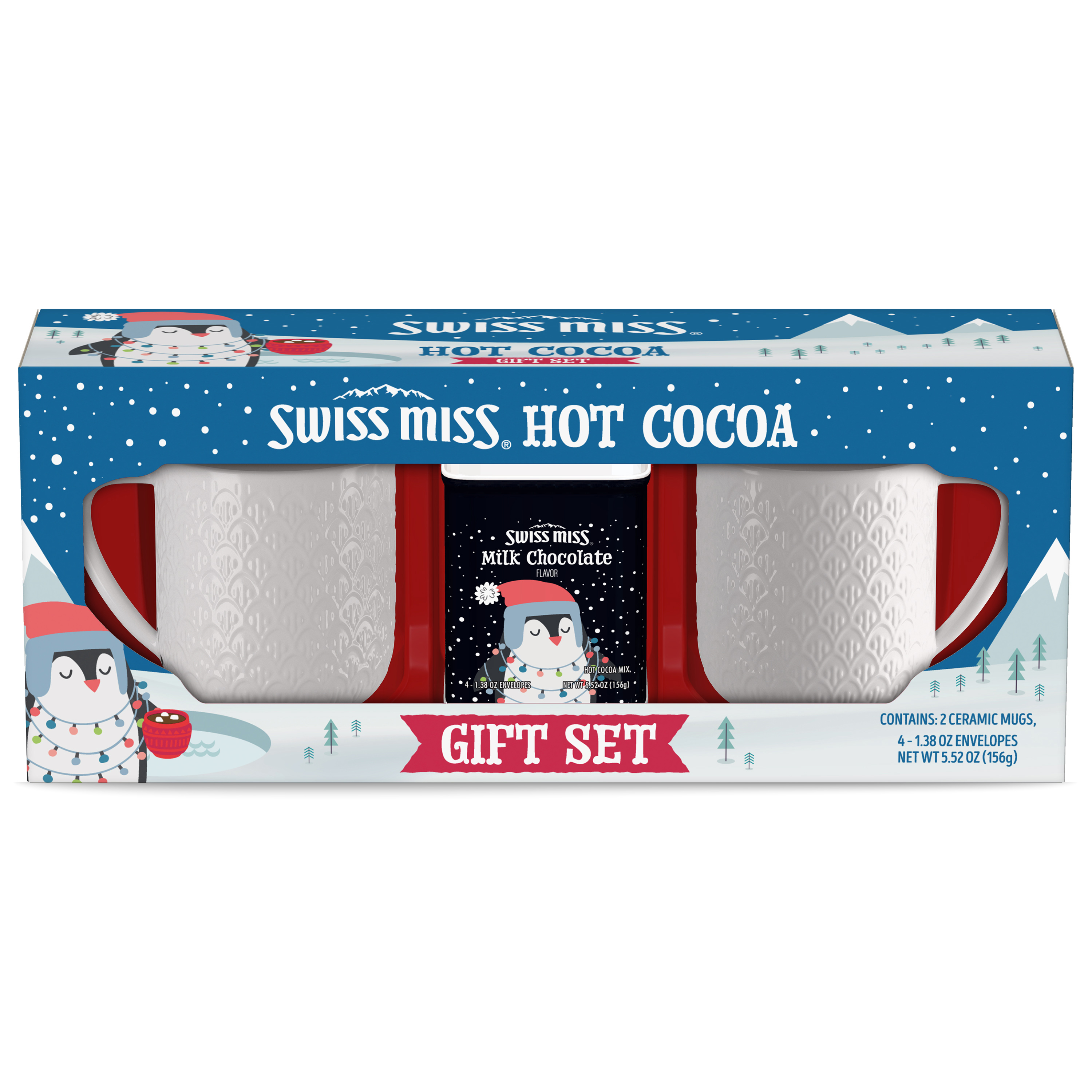 Swiss Miss Hot Cocoa and Ceramic Mug Gift Set, 5.52 oz. - image 1 of 7