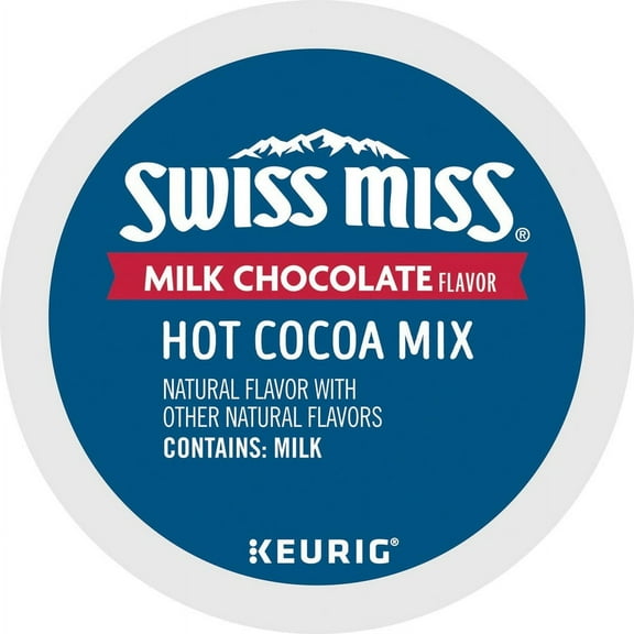 Swiss Miss; K-Cup Milk Chocolate Hot Cocoa - Powder - 4 / Carton | Bundle of 5 Cartons