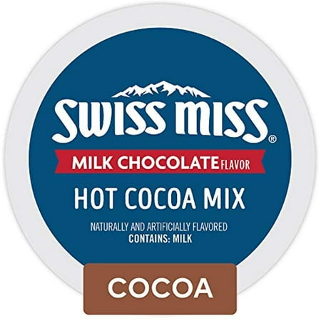 Swiss Miss Milk Chocolate Hot Cocoa, Keurig Single-Serve K-Cup Pods, 24 Count