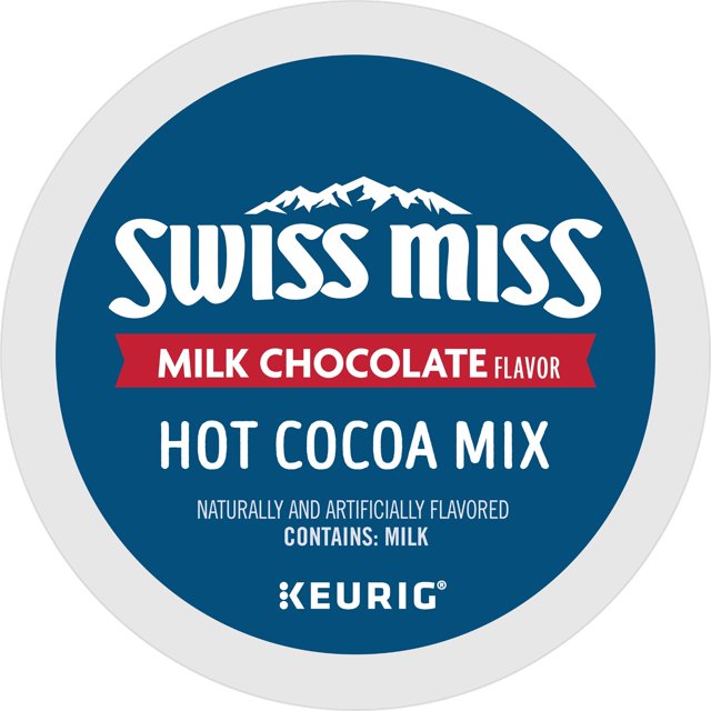 Swiss Miss Milk Chocolate Hot Cocoa Keurig SingleServe K Cup Pods