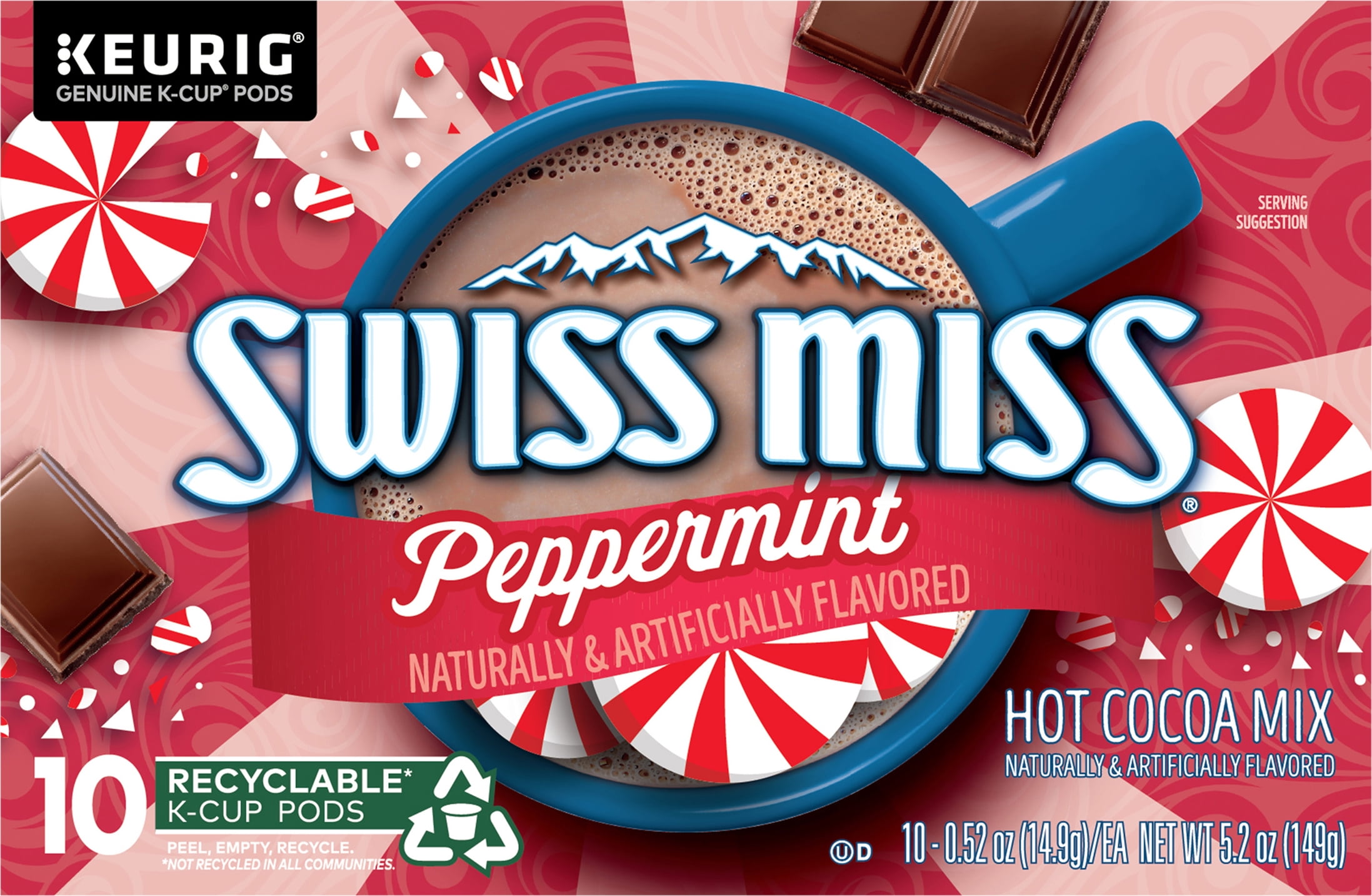 Swiss Miss Peppermint 10ct K Cups